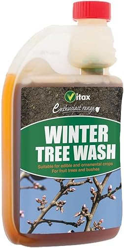 Vitax Winter Tree Wash 500ml | Organic Fruit Tree & Shrub Cleaner | Removes Insect Eggs, Debris & Overwintering Pests | 500ml Concentrate Makes 10L Spray | Natural Oil Treatment for Garden Hygiene