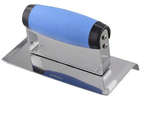 Stainless Steel Plastering Trowel Efficiently Apply Concrete, Stucco, and More with Ease (A)