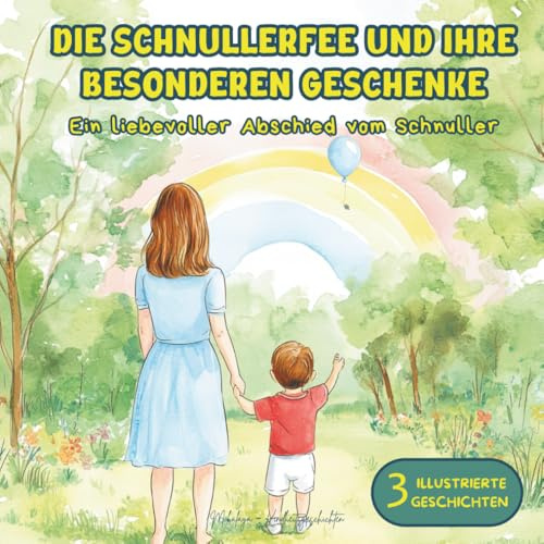 Die Schnullerfee und ihre besonderen Geschenke: Drei liebevoll illustrierte Geschichten in Farbe, um sich sanft vom Schnuller zu verabschieden – mit Noah, Lucía und Leon