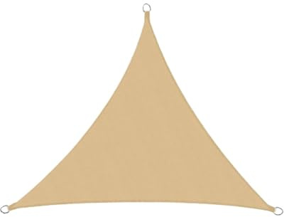 Vela Ombreggiante Triangolare Da Giardino 3x3x3,0 M, Parasole Anti, Impermeabile, Tessuto, Resistente, For Patio, In Oxford