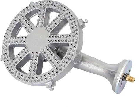 COOKAMP Cast Iron Propane Burner Head with Brass Fitting Orifice (SH16-DIY Burner)