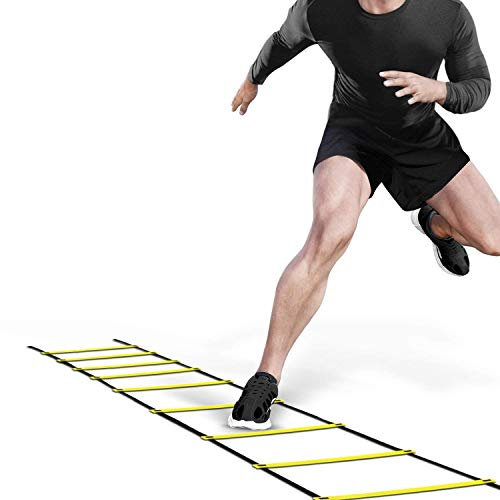aoory Koordinationsleiter 6M Trainingsleiter Fußball Agility Leiter Übungen Koordinationstraining Leiter Mit Tasche