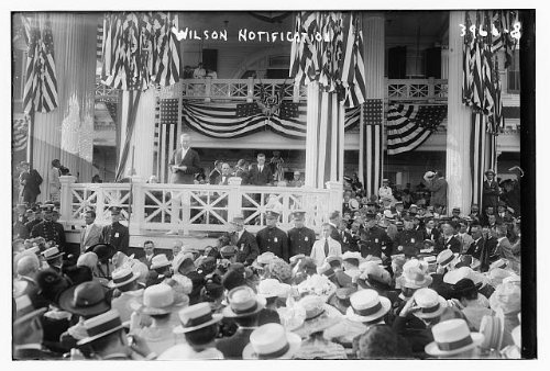 HistoricalFindings Photo: Wilson Notification,September 2,1916,Shadow Lawn,West Long Branch,New Jersey 2