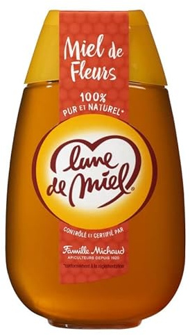LUNE DE MIEL - Miel De Fleurs Souple 500G - ( Lot De 3 )