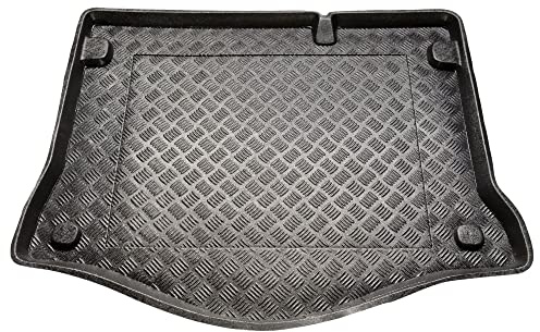 M MOTOS Tapetes de PE para maletero apata para Ford Focus II 2005-2011 Mejore la comodidad de su viaje con la resistente alfombrilla para el maletero del coche, que protege contra la suciedad y el pol