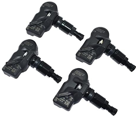 Flyself 4 StüCk Reifendrucksensor 5Q0907275B 5Q0907275C 433MHz TPMS Reifendruckkontrollsystem FüR VW Passat Golf Touran Touareg Jetta Beetle