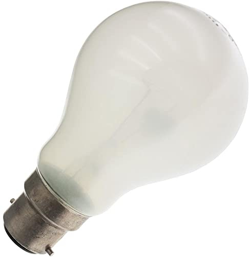 Replacement 60A19/B22D 220 Volts, B22D Base, Light Bulb