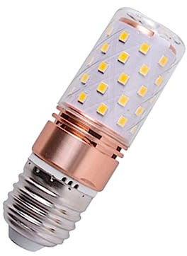 Angoily Led Corn Bulbs E27 Base 450Lm Warm White Non-Dimmable Light Bulbs for Home Garden Porch Warehouse 4 Pack