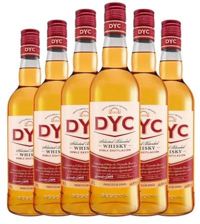 Whisky Blended DYC Selected Whisky 70 cl (Caja de 6 Botellas de 70 cl)