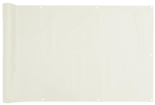 vidaXL Écran d'intimité de Balcon Blanc 800x120 cm PVC, Rouleau de clôture, Bande de clôture, écran de clôture d'intimité, écran de clôture