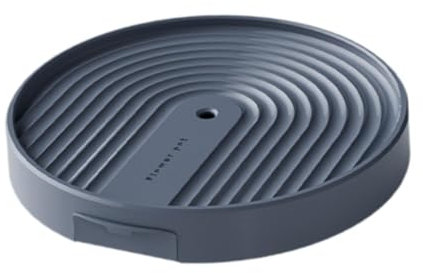 Sharplace Support à roulettes pour Pots de Fleurs avec Plateau de Drainage intégré, Chariot à roulettes pour Pots de Fleurs, pour Jardin, intérieur, extérieur, Gray 9 Po