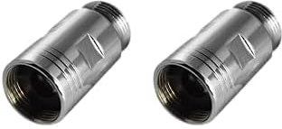 Meliconi SOS Calcare, Filtro Anticalcare per Lavatrice o Lavastoviglie, Anticalcare Magnetico al Neodimio, Attacco Universale 3/4, Guarnizioni Incluse, Metallo (Confezione da 2)