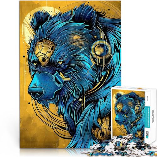 Quizspiel Ikonischer Cerberus 1000-Teile-Puzzle für Teenager 26x38cm denn eignet ganze Familie Geeignet ab 14 Jahren