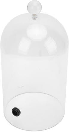 SUNGOOYUE Acrylic Smoking Bell, Dome Lid, Safe Material for Delicious Smoke Flavor Home Decoration (33cm)