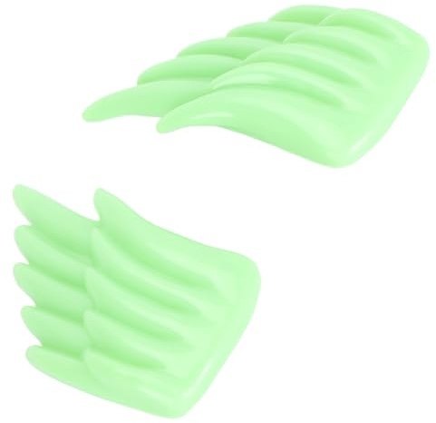 SEAFRONT Décor de Chaussure à Ailes 3D avec Trous, Breloque de Chaussure en Matériau ABS pour Baskets, Patins à Roulettes en Toile, Cadeau de Costume d'halloween pour Adolescents et Adultes