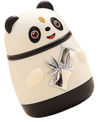 Scatola porta stuzzicadenti a forma di panda con dispenser automatico a pressione, per casa, cucina, feste, scatola tipo stampa