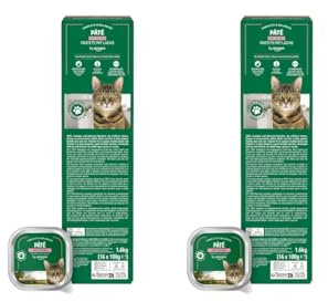 by Amazon Nourriture Humide pour Chats, Pâté au Saumon, 100g, Lot de 32