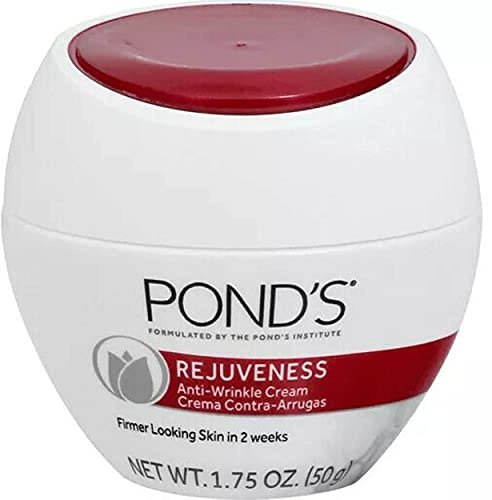 Pond's Rejuveness Crema antiarrugas 49.6 g (50 g), paquete de 2