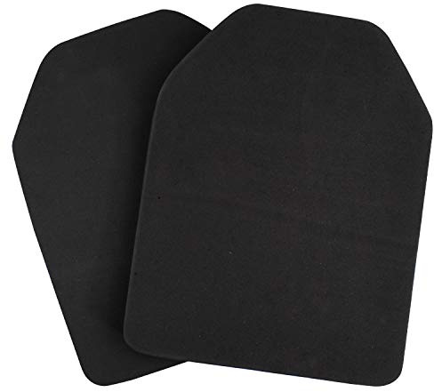 Airsoft SAPI-Stil Attrappplattor – 2-Pack Taktiska Cosplay-Inlägg | Lätt skumkonstruktion, realistiskt plattinlägg, cosplay LARP, airsoft-träningsutrustning