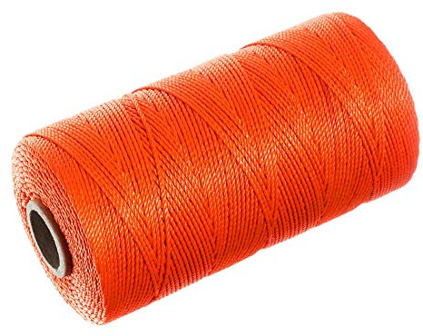 Braided Nylon Mason Line - Twine Cord (1000 Feet, Fluorescent Yellow)
