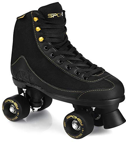 SPOKEY RAVINA Rollschuhe für Jugendliche und Erwachsene | ABEC-7 Carbon Kugellager PU-Roller 54 x 32 mm | Softboot mit Schnürung | Größe: 36, 37, 38, 39, 40, 41