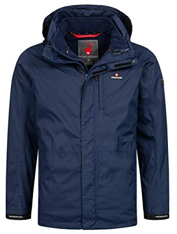 Höhenhorn Arcalod Pro - Chaqueta de invierno 3 en 1 para hombre, doble chaqueta impermeable, XL
