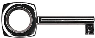 cyclingcolors Llave para muebles 65 mm Cromado cajón armario decorativa 65mm design cerradura universal