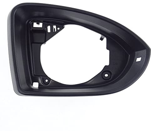 MASO 1 Stück linker/rechter Rückspiegelgehäuserahmen passend für Vo-lksw-agen (Golf MK7) Golf 7/7.5/GTI/GTD/R-line 2013-2020, 5G0857602A, 5G0857601A