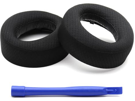 Ersatz-Ohrpolster kompatibel mit Sony PS5 Pulse 3D Wireless Gaming Headset - atmungsaktiver Schaumstoff für Playstation 5 PS5 Pulse 3D Modell - Geräuschisolierung & Gaming Audio
