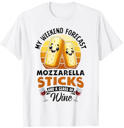 Délice au fromage mozzarella pour les amateurs de bâtonnets de fromage T-Shirt