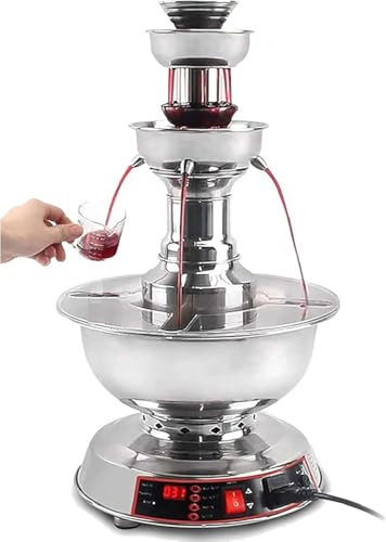 Wine and Champagne Fountain Machine Electric - Beverage Pourer 110V Dispenser Fountain - Wine/Juice Dispenser Champagne - Capacity Wine Fountain Machine