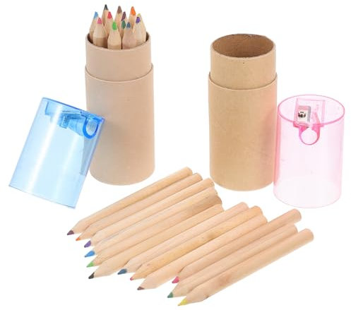 BELLIFFY Stück Aquarellstifte Buntstifte für Kinder Zeichenstifte Tragbar und Sicher