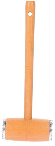 Garneck Batticarne in Legno Martello Inteneritore Utensile da Cucina Ideale per Intenerire Maiale E Pollo