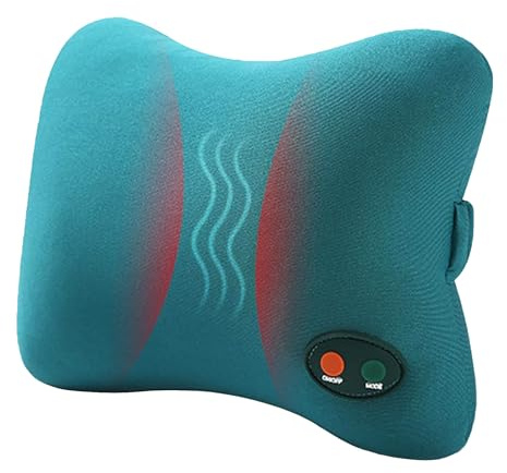 Acunny Cojín de masaje | Cinturón de masaje portátil para zona lumbar, accesorio para simulador de músculos, para gimnasio, oficina, viajes, conducción, personas mayores, después del entrenamiento, la