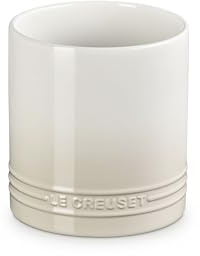 Le Creuset Tarro para utensilios Signature de gres, Meringue