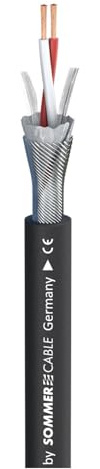 Sommer Cable Mikrofonkabel SC-Source MKII Highflex schwarz (50m)