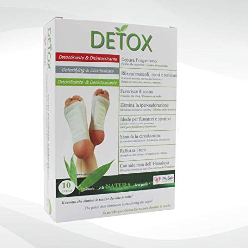 Cerotti di Sale Detox | Cerotti detossinanti piedi “Detox” | Gli Originali con Sale Dell'Himalaya |