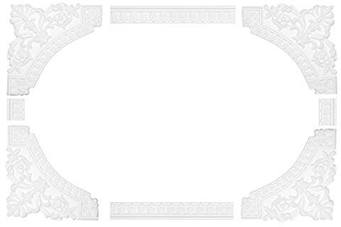 1 segment | arc segmentaire à plinthe AC256 | stucco | PU | anti-chocs | Perfect | AC256-11