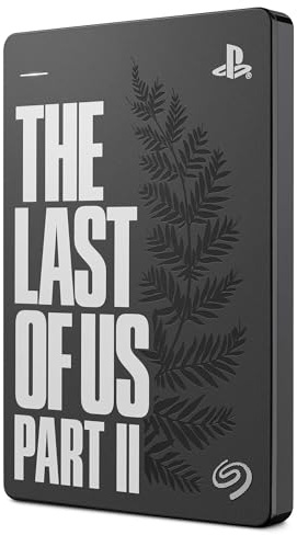 Seagate Disco Duro Externo portátil de 2 TB para PS4, USB The Last of Us II, edición Especial, diseñado para PS4 (STGD2000103)