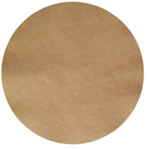 Pergamentpapier Blätter zum Backen rund 23 cm 200 Stück ungebleichtes Backpapier für Ofen antihaftbeschichtet Anwendungen zum Backen von Keksen, Brot, Fleisch, Pizza, Toaster Ofen