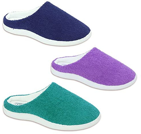 MATTIOLI Pantofole donna in spugna ciabatte spugna mod SETOLA