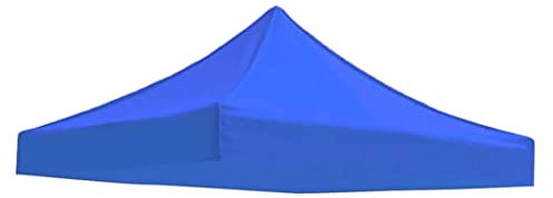 Gazebo Cover Outdoor Patio Canopy Cover Replacement Gazebo Pavilion Roof Tarpaulin Sunshade (Blue,2x2m)