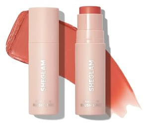 SHEGLAM Snatch N Cream Blush Stick - Blush permanent avec haute teneur en pigments pour les joues - Dreamer
