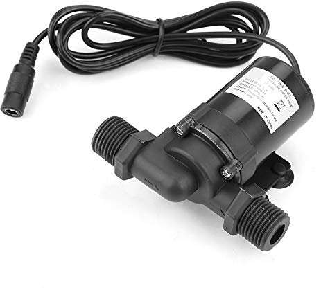 12V Tauchpumpe Solarmodul Wasserzirkulation Bürstenlos DC Pumpe für Warmwasser 0-80℃