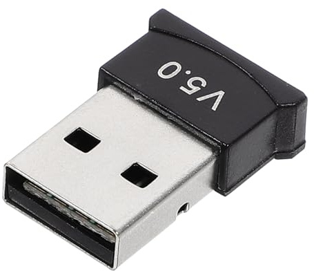 Adattatore Wireless Usb2.0 a Doppia Modalità Nero | Ricevitore e Trasmettitore Plastica, Compatibile con Sistemi Operativi PC, Colore Casuale per Mouse e Auricolari