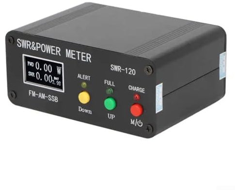 SWR-120+ Kurzwelle SWR und Leistungsmesser 120W Digital Power Stehwellenmesser + 1,3 Zoll 128x64 OLED Bildschirm Display