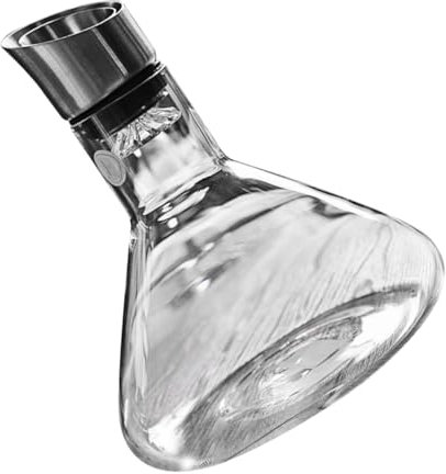 SHOWERORO Carafe À Décanter En Verre Borosilicate Simple Et Design Filtre À Vin Rapide Pour Banquets Réunions De Famille Bars