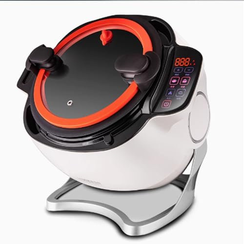 Robot Culinaire Commercial, Machine De Cuisson Automatique Intelligente De 2000 W, écran Tactile Intelligent/Réglage Du Feu à 3 Vitesses, Pour La Cuisine Commerciale Et Domestique