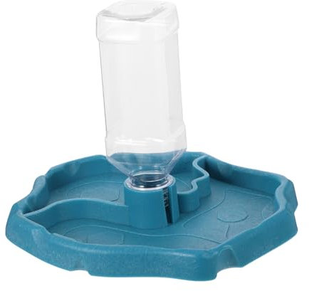 Toyvian Schildkröten Wasserspender Mit Automatischem Nachfüllsystem Futternapf Für Reptilien Wie Landschildkröten Und Eidechsen Kontinuierlicher Zugang Zu Wasser Für Schildkröten Und Ander