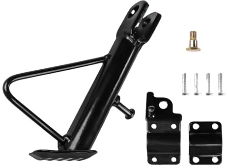 Zxfdsfdbnm Cavalletto di ricambio per moto, 14-24 cm, con accessori di montaggio, per la maggior parte degli scooter